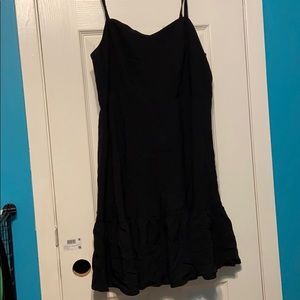 Black sun dress
